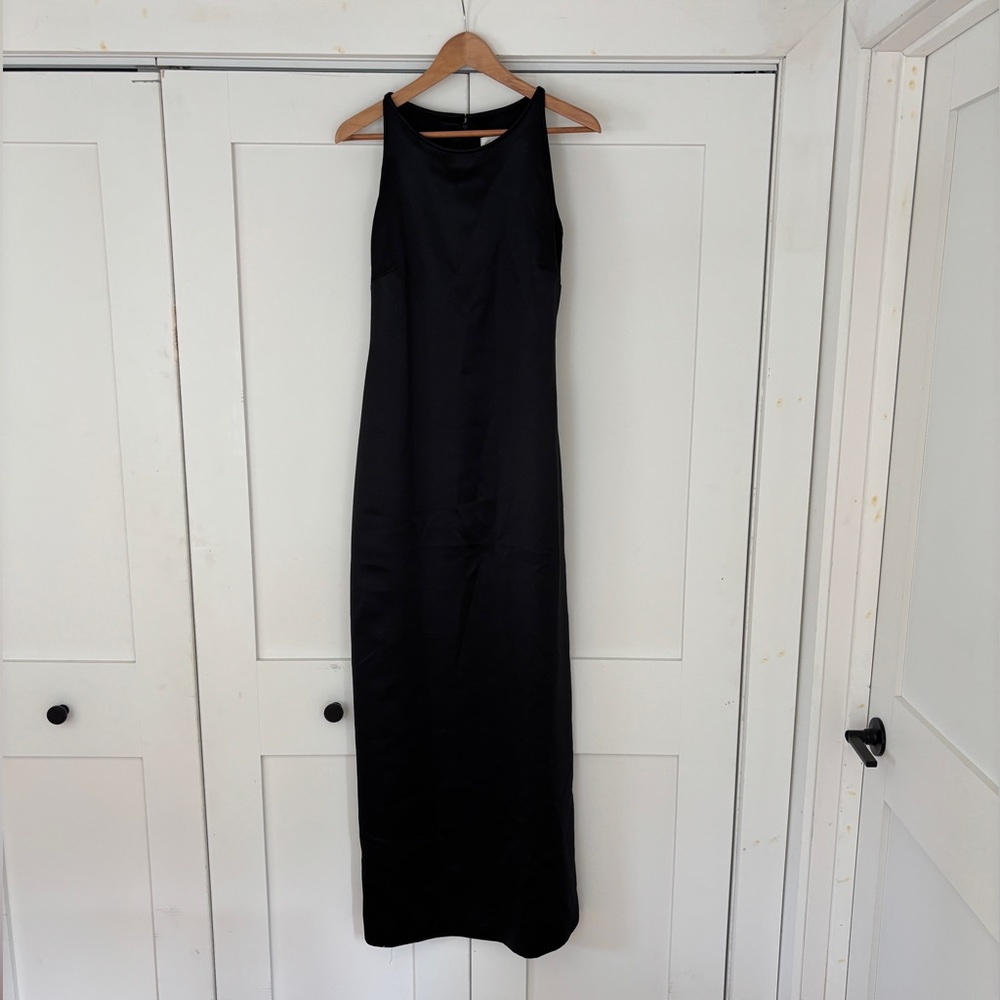 Catherine Regehr Black Sleeveless Full Length Dress
